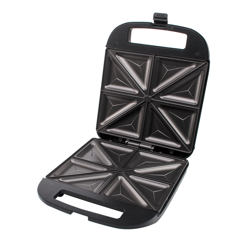 Värmer bakplattan på en fyra-skivsmörgåsare jämnt?