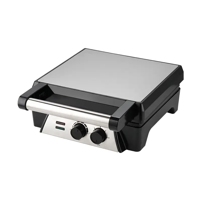 Justerbar temperatur non-stick kontaktgrill